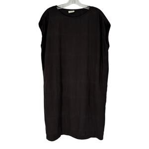 Curator Sleeveless Sheath Dress XS Slip Pockets Knee Length Shift